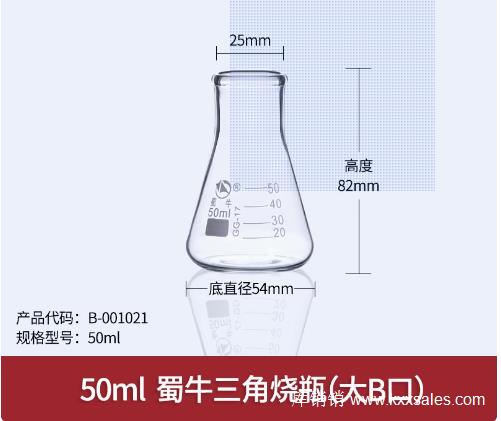 大B口三角烧瓶