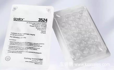 康宁Corning 3524 实验室细胞培养板24孔